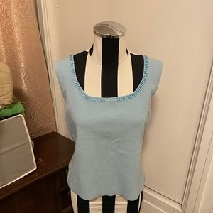 Gantos Sweater Tank with bead work Size L